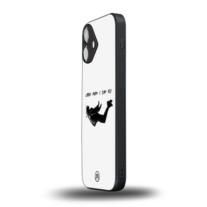 sky high back phone cover | glass case for iphone 16 plus