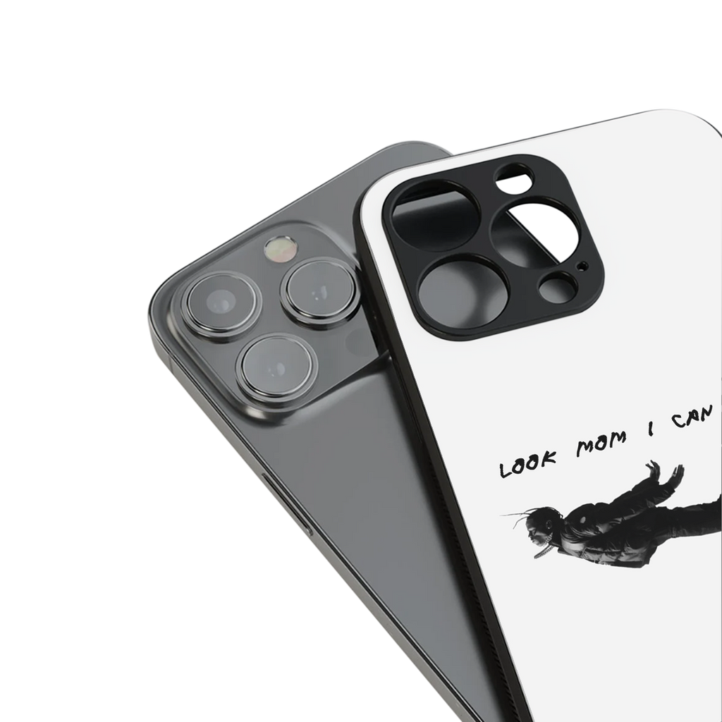sky high back phone cover | glass case for iphone 13 pro