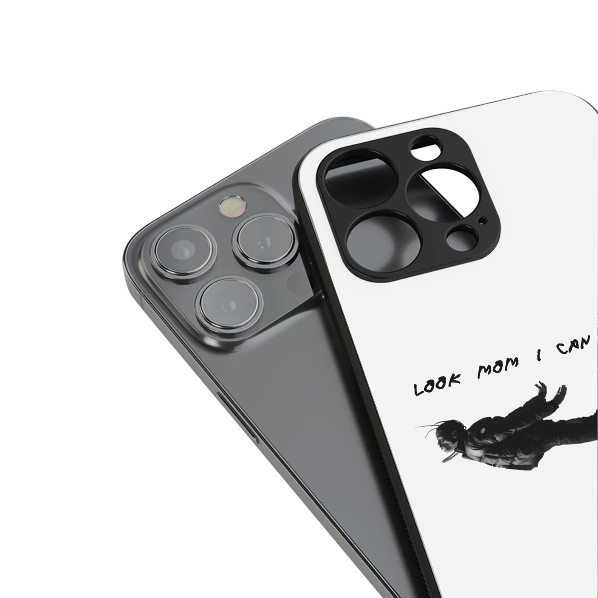 sky high back phone cover | glass case for iphone 13 pro max