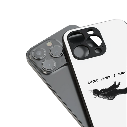 sky high back phone cover | glass case for iphone 14 pro max