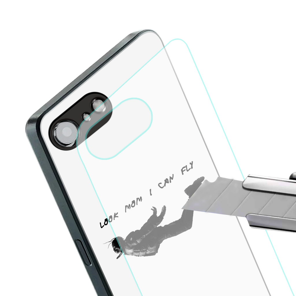 sky high back phone cover | glass case for iphone 16e