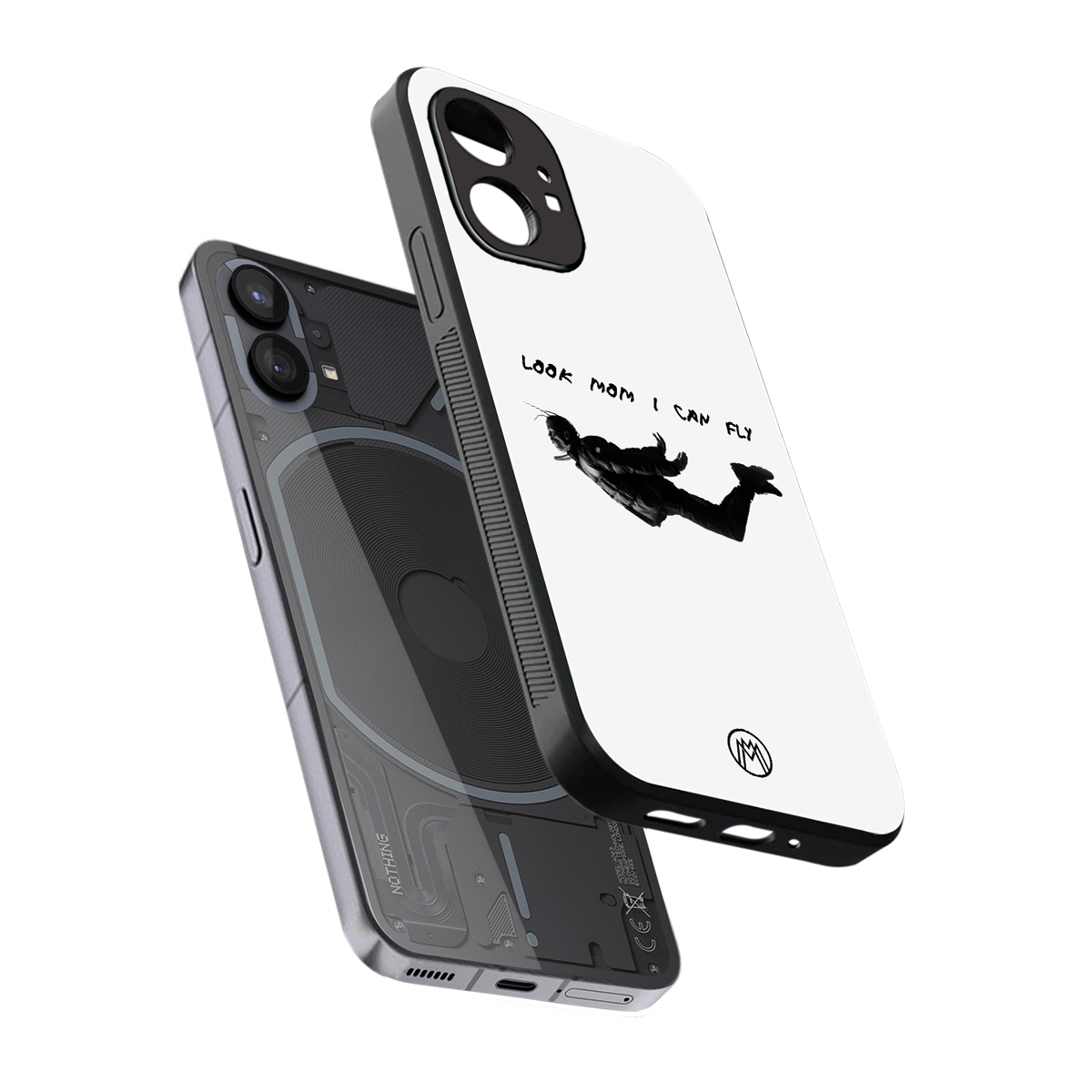 sky high back phone cover | glass case for nothing phone 1