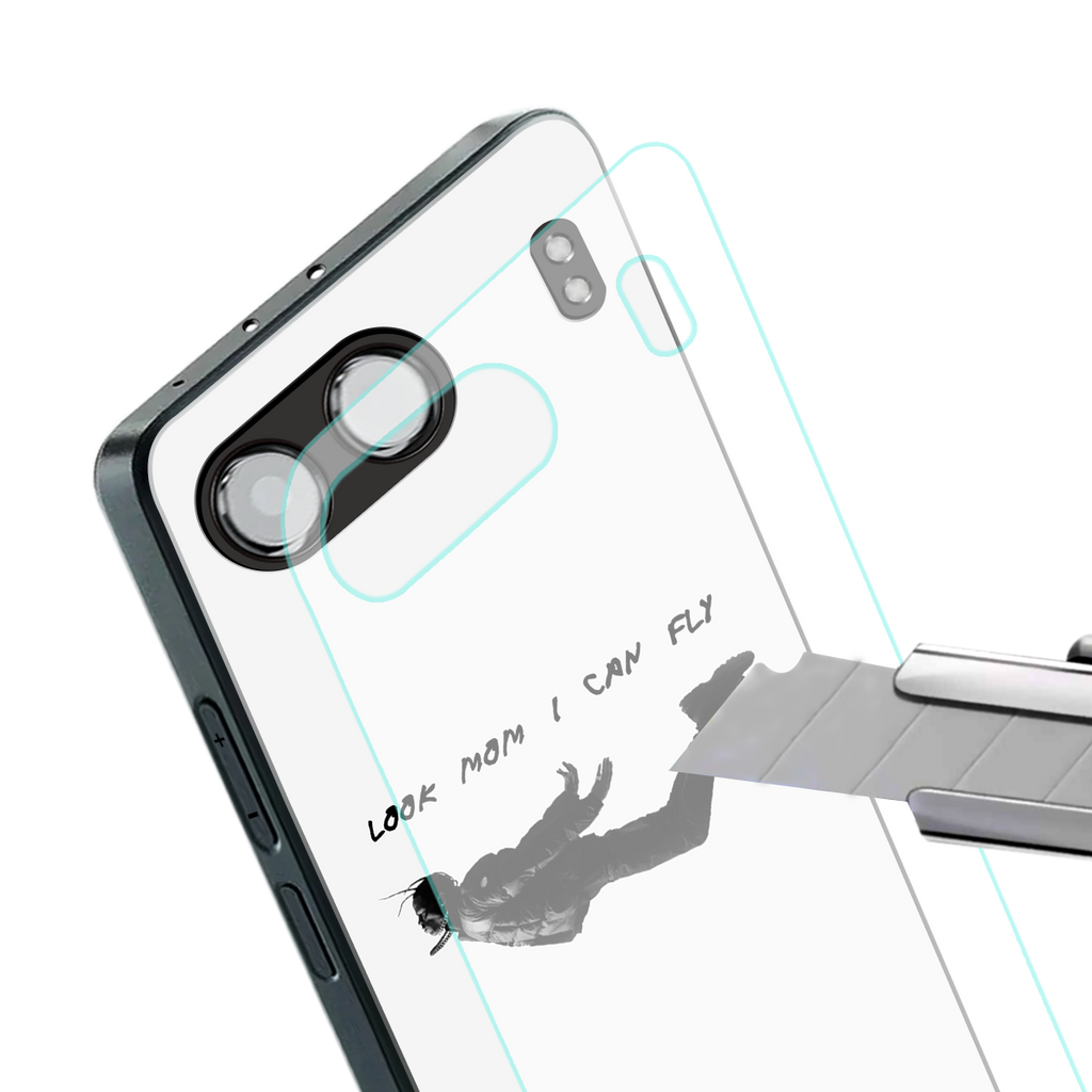 sky high back phone cover | glass case for oneplus nord 4