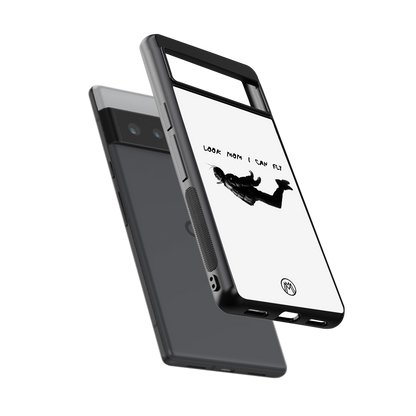 sky high back phone cover | glass case for google pixel 6 pro