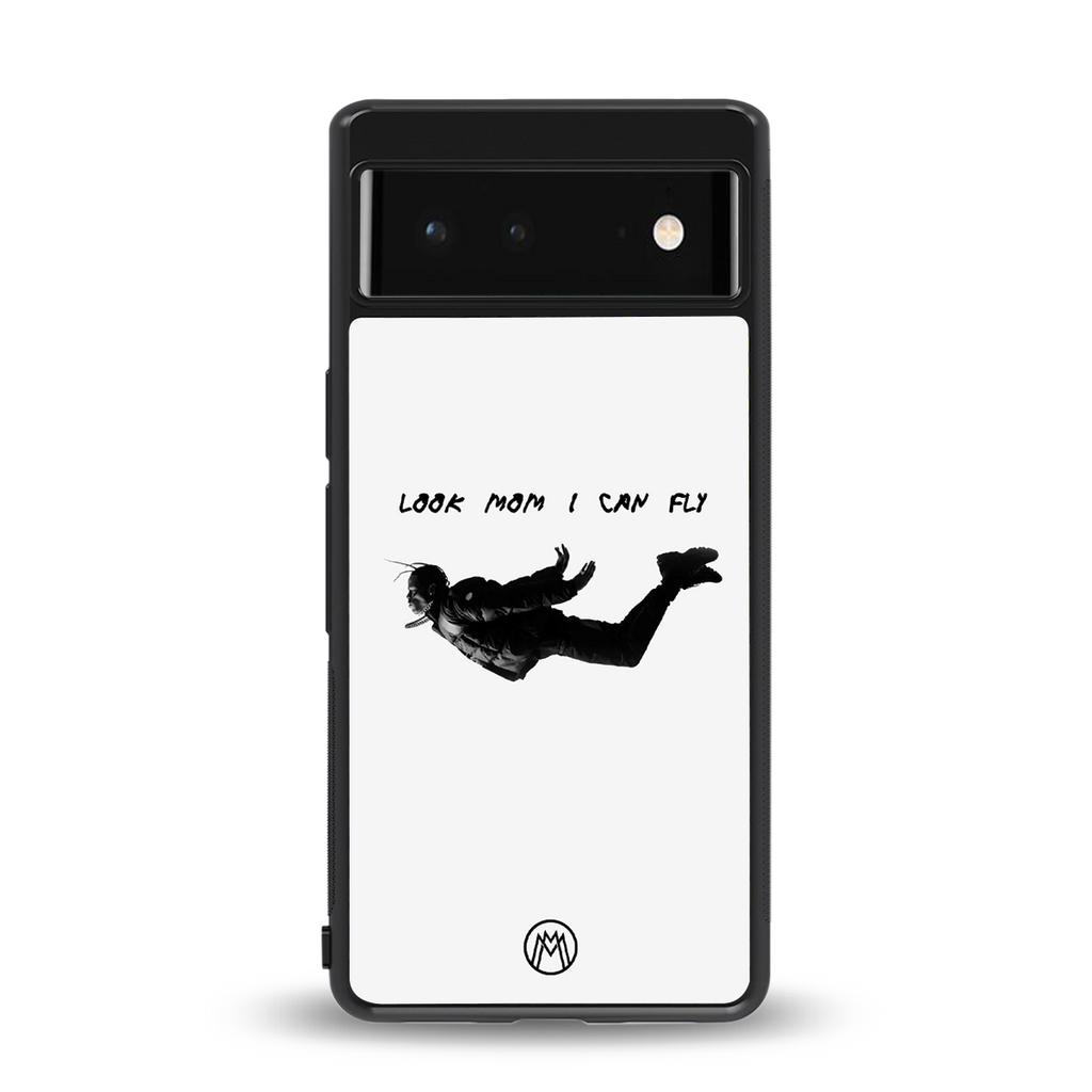 sky high back phone cover | glass case for google pixel 6