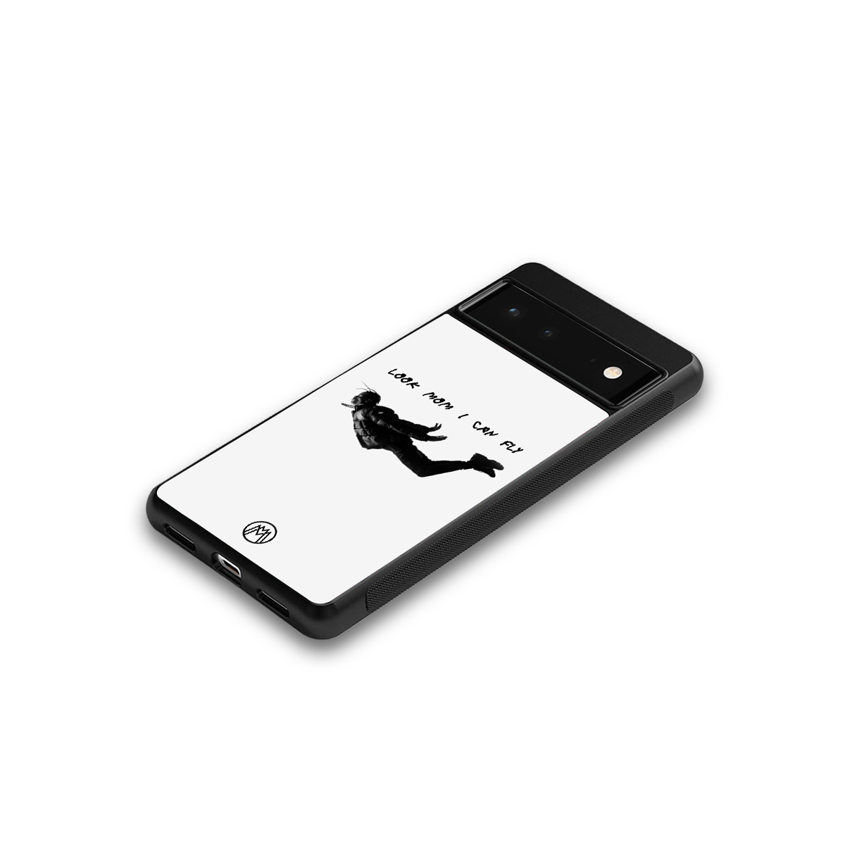 sky high back phone cover | glass case for google pixel 6