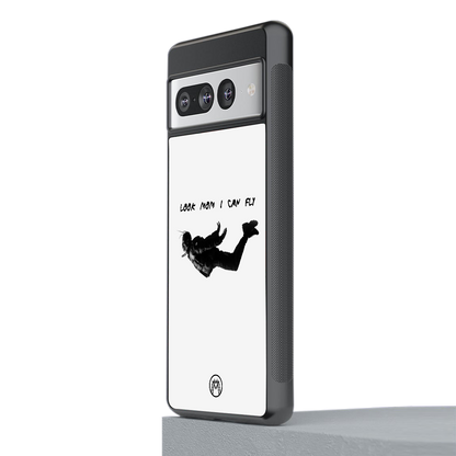 sky high back phone cover | glass case for google pixel 7 pro