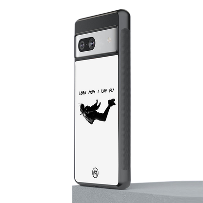 sky high back phone cover | glass case for Google Pixel 7A