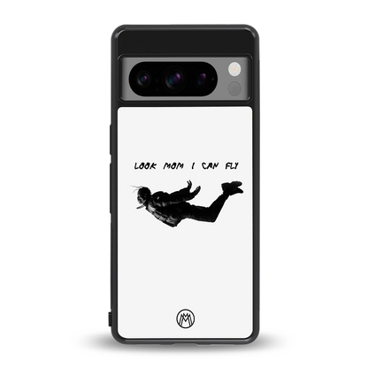 sky high back phone cover | glass case for google pixel 8 pro