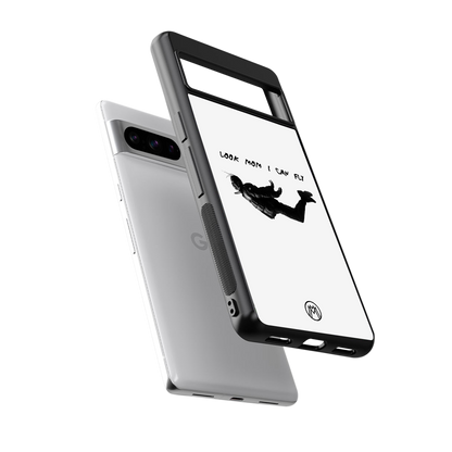 sky high back phone cover | glass case for google pixel 8 pro