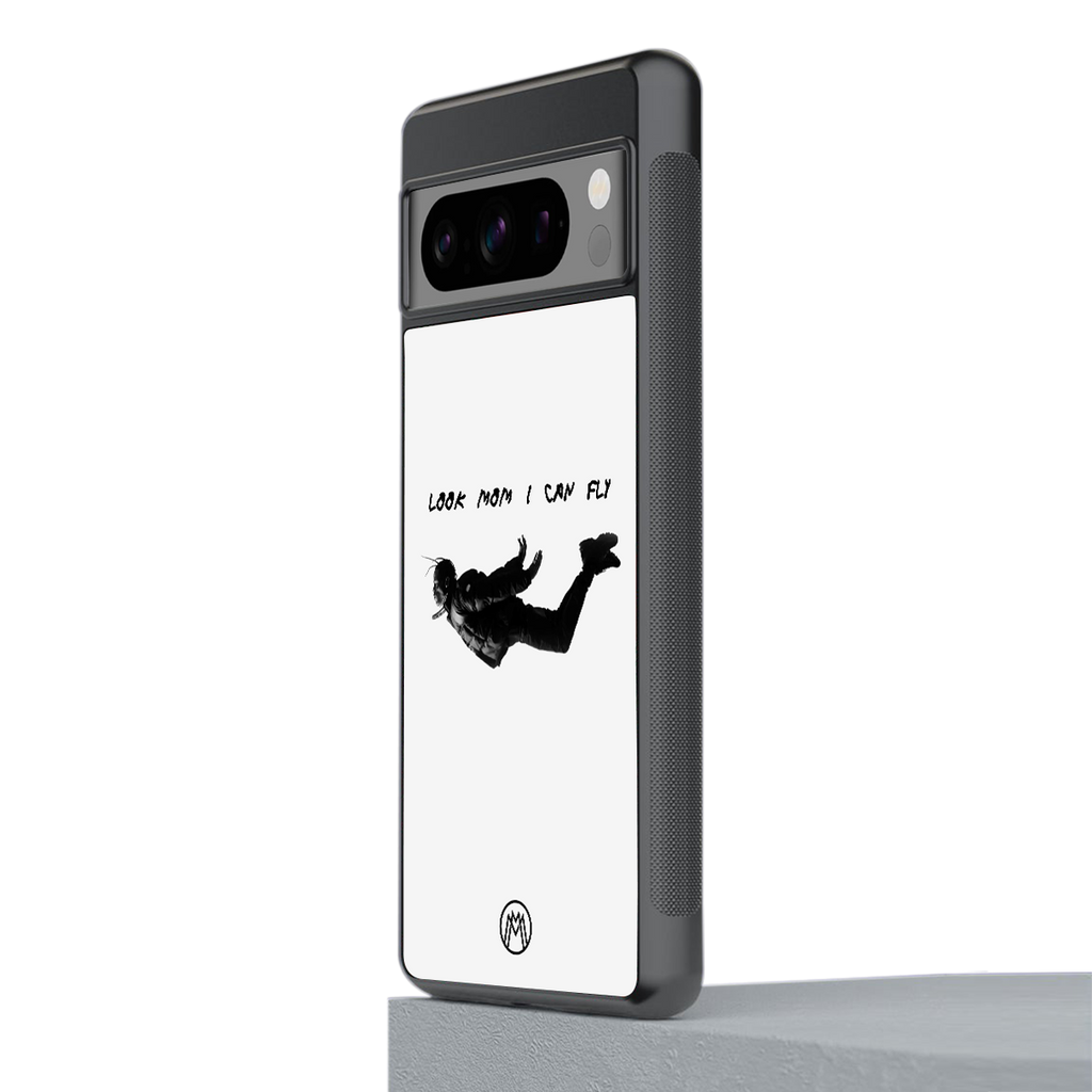 sky high back phone cover | glass case for google pixel 8 pro