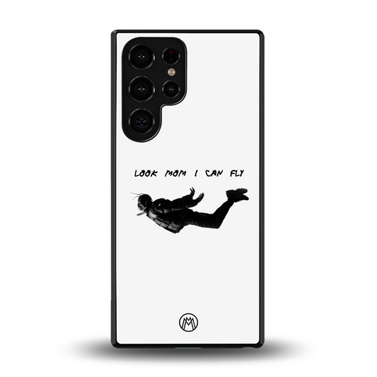 sky high back phone cover | glass case for samsung galaxy s25 ultra