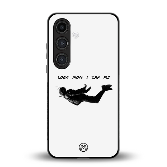 sky high back phone cover | glass case for samsung galaxy s23