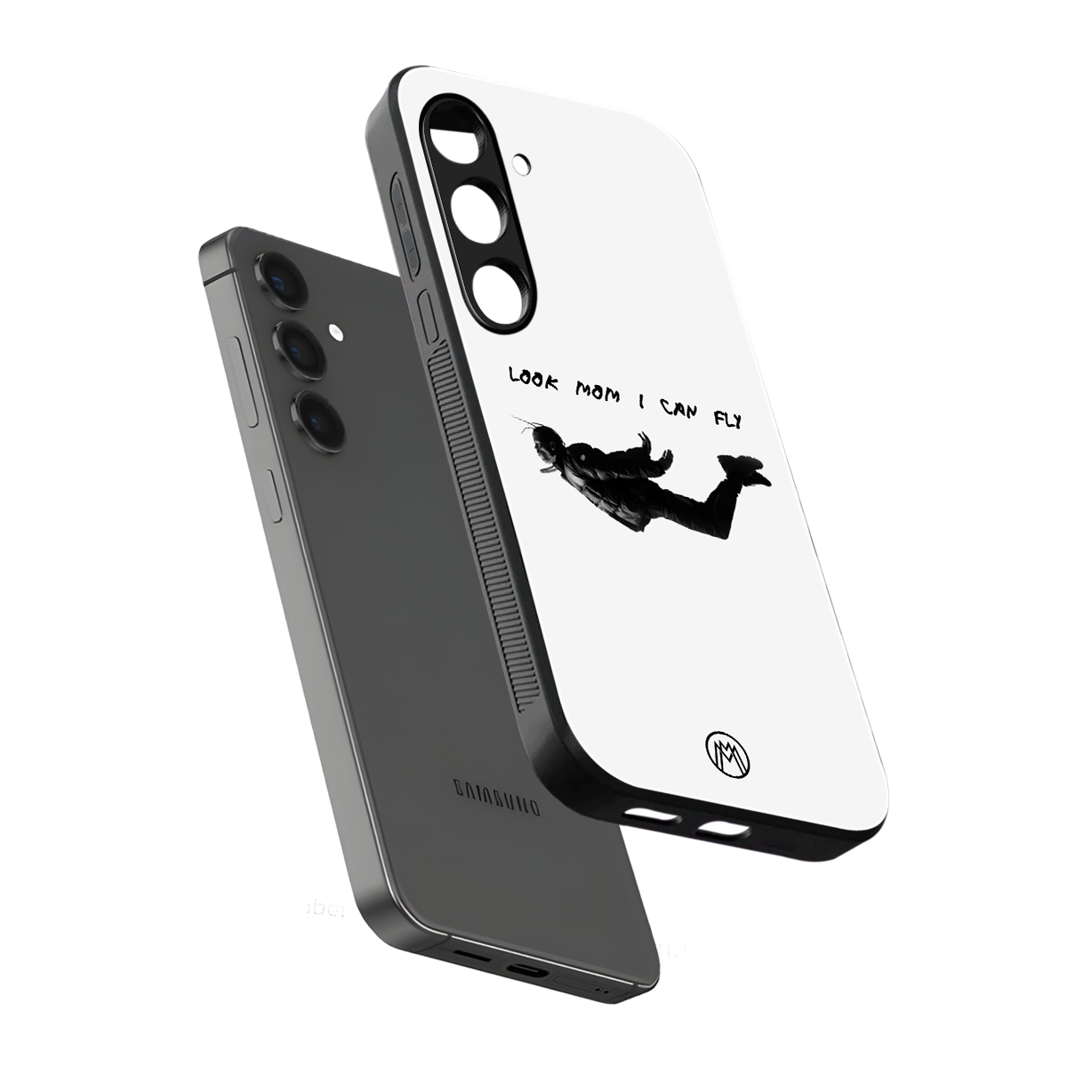 sky high back phone cover | glass case for samsung galaxy s24 plus