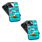Trendy Glass Back Mobile Case for iPhone, Samsung, Redmi, OnePlus, Google Pixel, Motorola