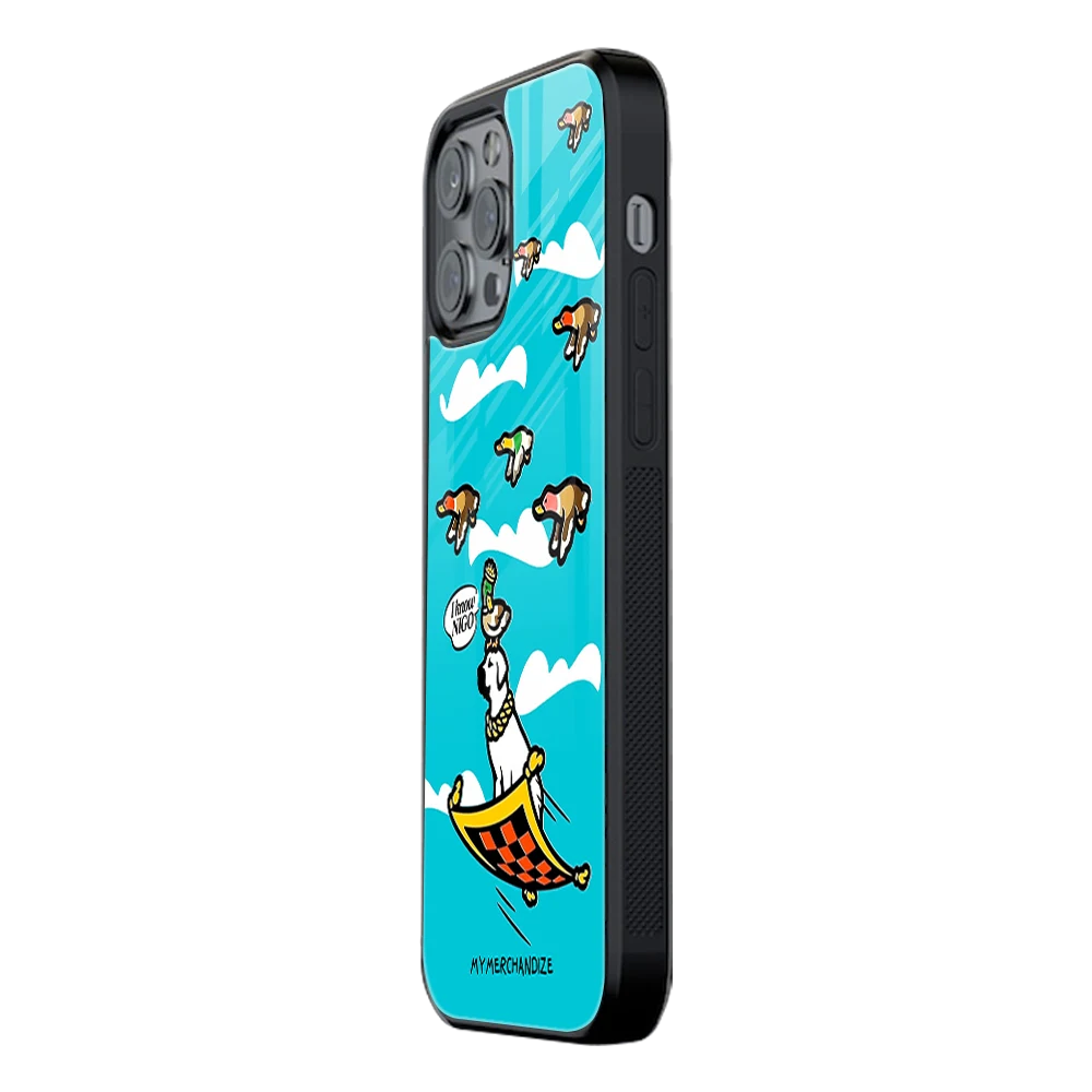 Slim Glass Back Phone Case for Multiple Brands iPhone, Samsung, Redmi, OnePlus, Oppo, Vivo