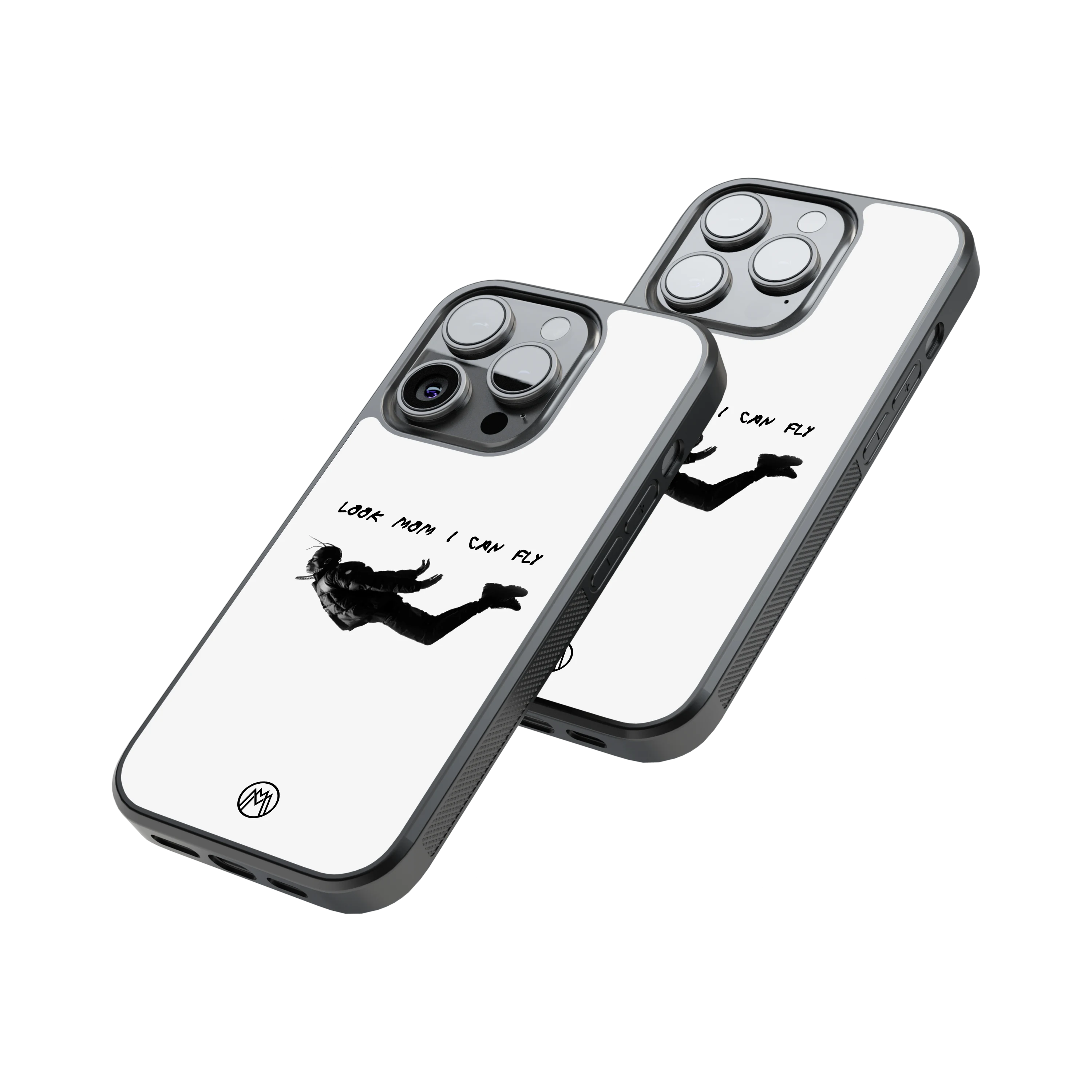 Protective Glass Back Phone Case Compatible with iPhone, Samsung, OnePlus, Pixel & More