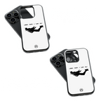 Trendy Glass Back Mobile Case for iPhone, Samsung, Redmi, OnePlus, Google Pixel, Motorola