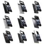 Durable Glass Back Mobile Case for iPhone, Samsung, OnePlus, Google Pixel, Redmi, Vivo, Oppo