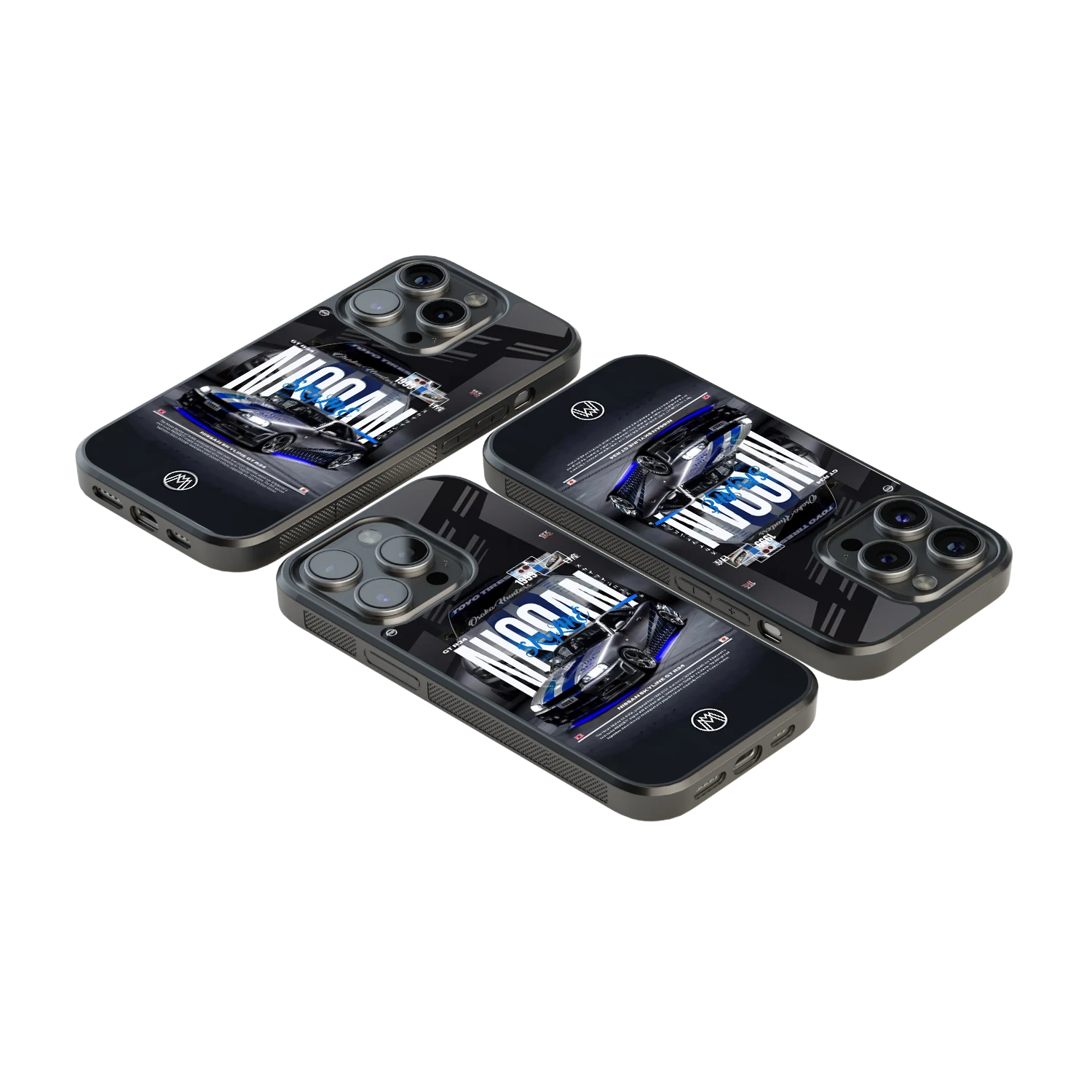 Luxury Glass Back Mobile Cover for iPhone, Samsung Galaxy, OnePlus, Pixel, Redmi & More