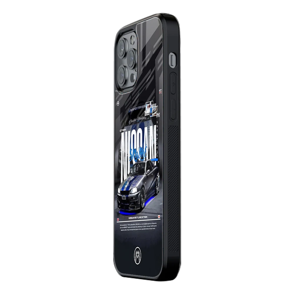 Slim Glass Back Phone Case for Multiple Brands iPhone, Samsung, Redmi, OnePlus, Oppo, Vivo