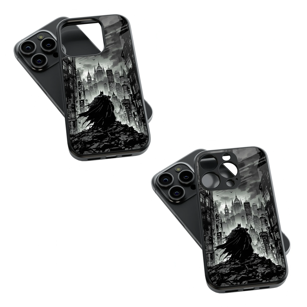 Trendy Glass Back Mobile Case for iPhone, Samsung, Redmi, OnePlus, Google Pixel, Motorola