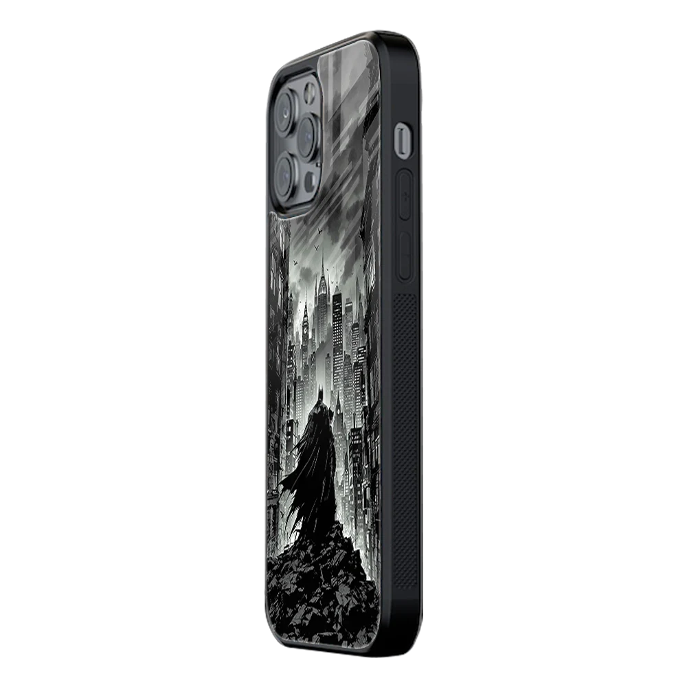 Slim Glass Back Phone Case for Multiple Brands iPhone, Samsung, Redmi, OnePlus, Oppo, Vivo