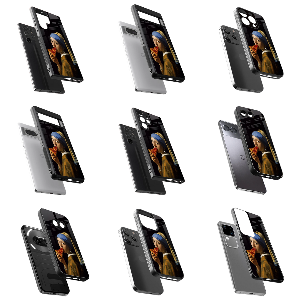 Durable Glass Back Mobile Case for iPhone, Samsung, OnePlus, Google Pixel, Redmi, Vivo, Oppo
