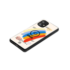 smile colourful back phone cover | glass case for nothing phone 1