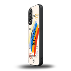 smile colourful back phone cover | glass case for oneplus nord ce 4 lite
