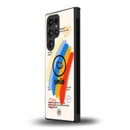 smile colourful back phone cover | glass case for samsung galaxy s23 ultra