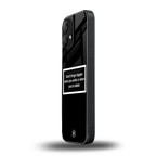 smile or naked black back phone cover | glass case for nothing phone 2
