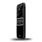 smile or naked black back phone cover | glass case for samsung galaxy s24