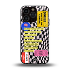smile you're on camera back phone cover | glass case for iphone 13 pro