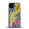 smile you're on camera back phone cover | glass case for iphone 13