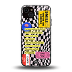 smile you're on camera back phone cover | glass case for iphone 14 plus