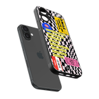 smile you're on camera back phone cover | glass case for iphone 16