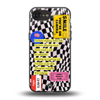 smile you're on camera back phone cover | glass case for iphone 16e