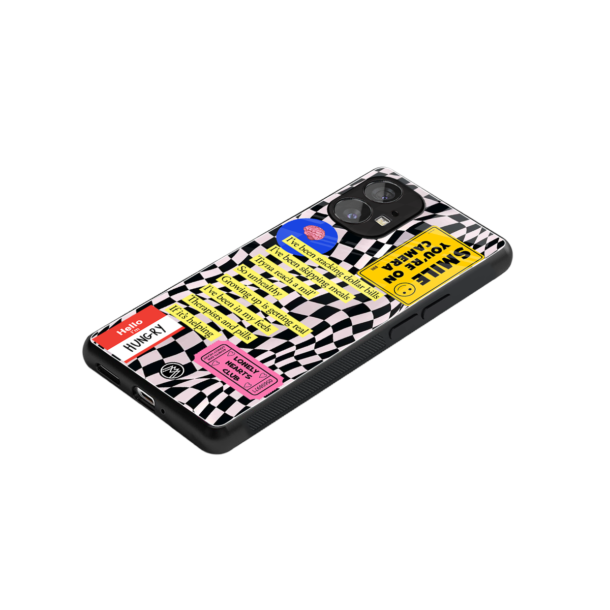 smile you're on camera back phone cover | glass case for nothing phone 1