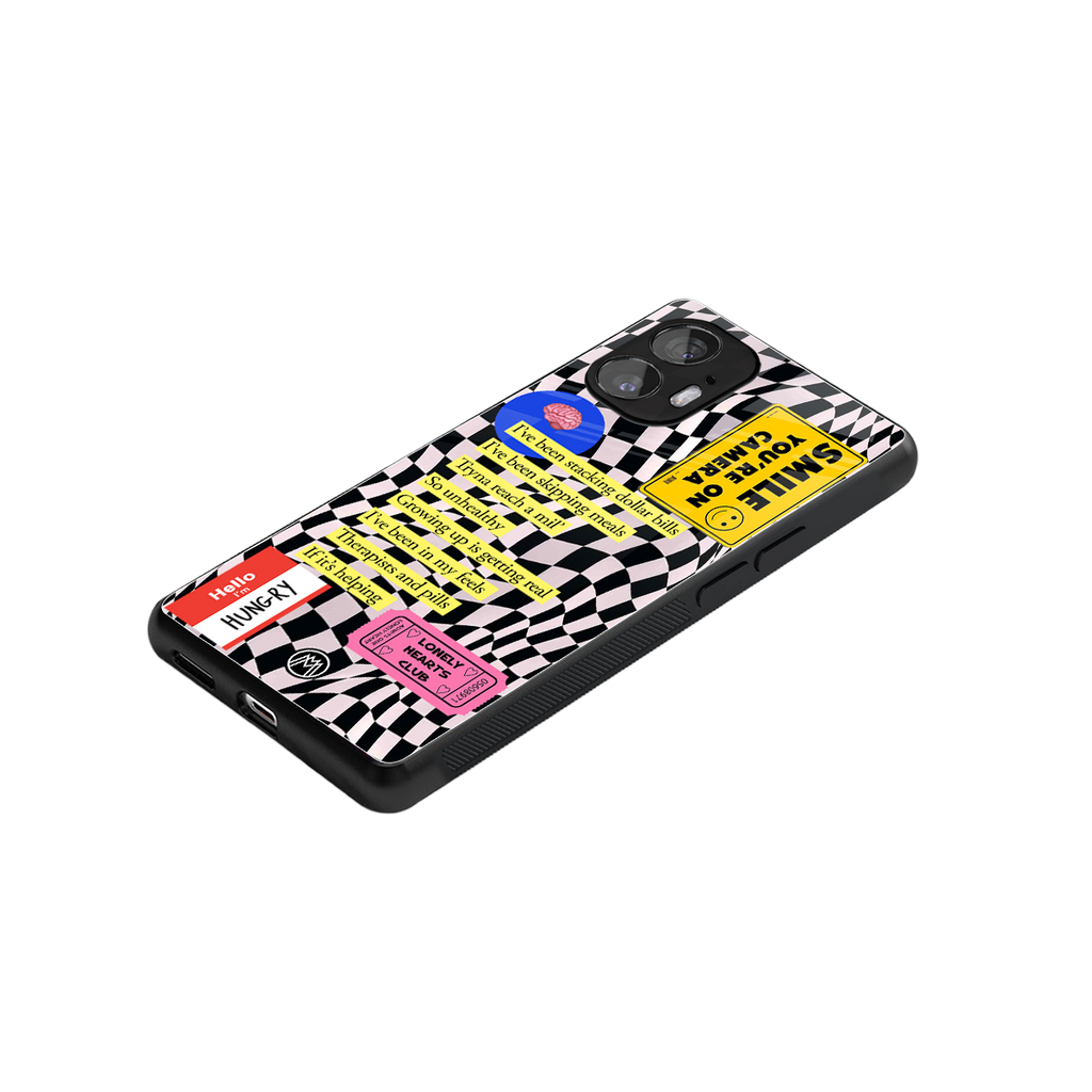 smile you're on camera back phone cover | glass case for nothing phone 2
