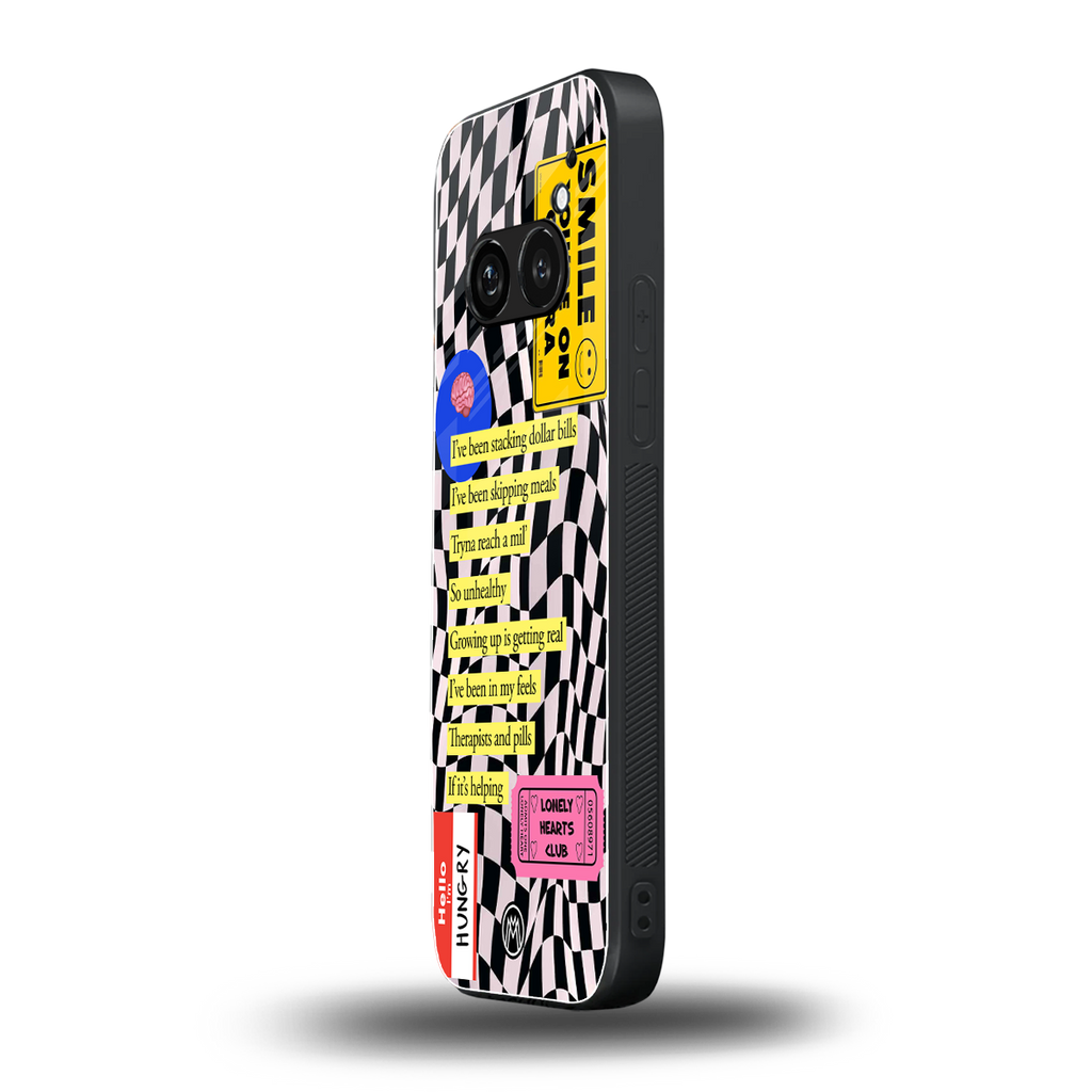 smile you're on camera back phone cover | glass case for nothing phone 2a
