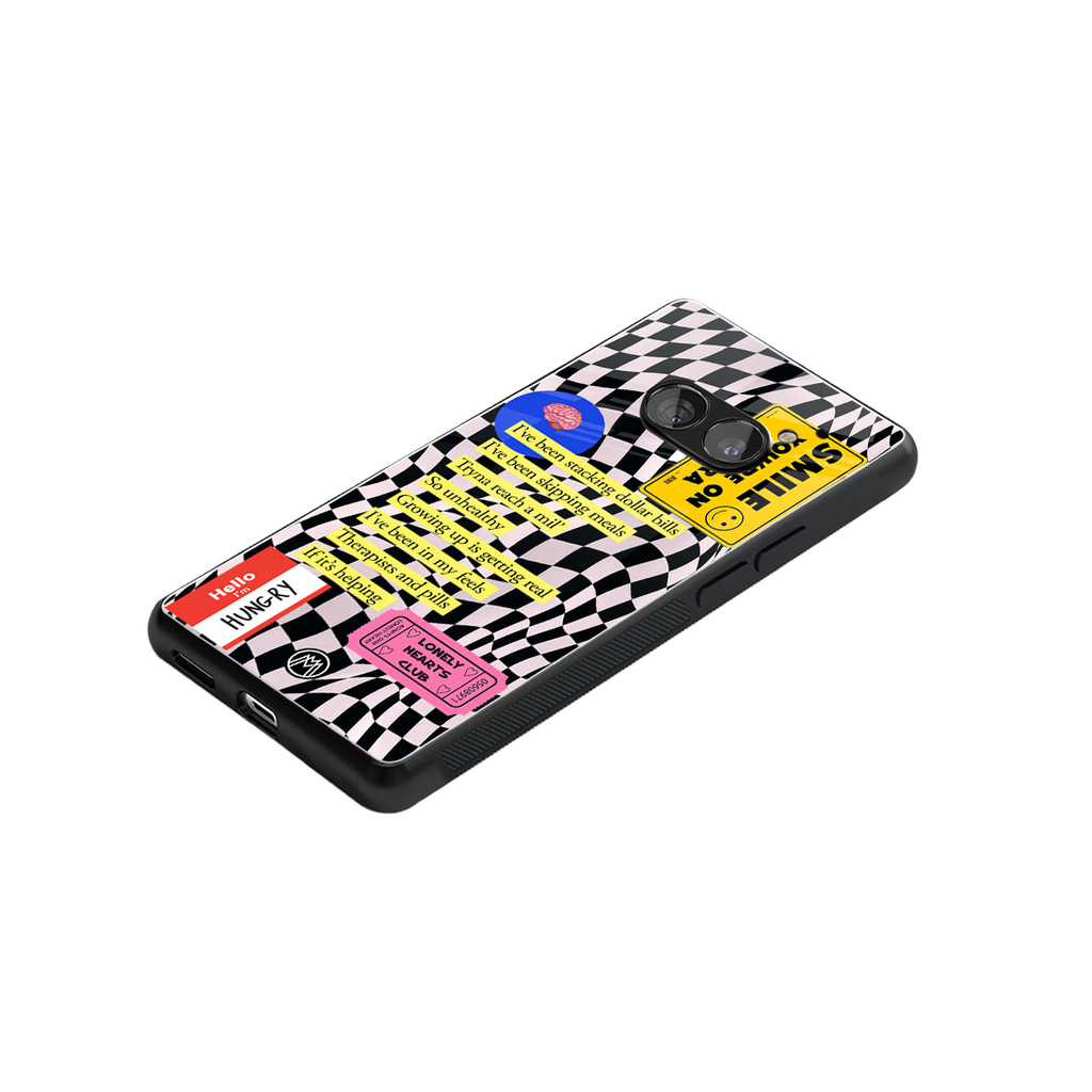 smile you're on camera back phone cover | glass case for nothing phone 2a