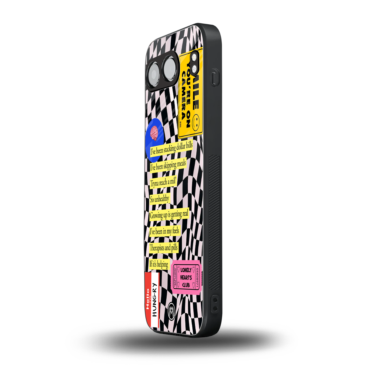 smile you're on camera back phone cover | glass case for oneplus nord 4