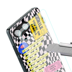 smile you're on camera back phone cover | glass case for oneplus nord 4