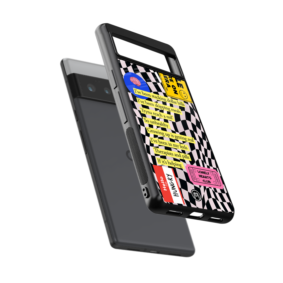 smile you're on camera back phone cover | glass case for google pixel 6 pro