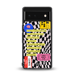 smile you're on camera back phone cover | glass case for google pixel 6