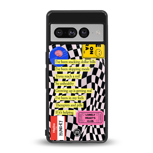 smile you're on camera back phone cover | glass case for google pixel 7 pro