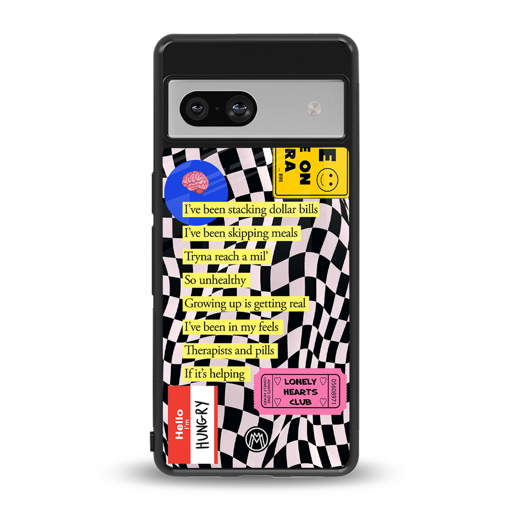 smile you're on camera back phone cover | glass case for Google Pixel 7