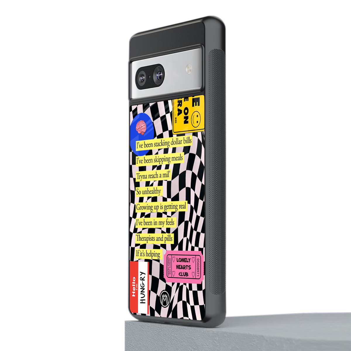 smile you're on camera back phone cover | glass case for Google Pixel 7A