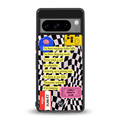 smile you're on camera back phone cover | glass case for google pixel 8 pro